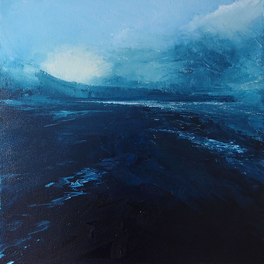 Original oil painting by Hastings artist Jon 'Huldrick' Wilhelm.