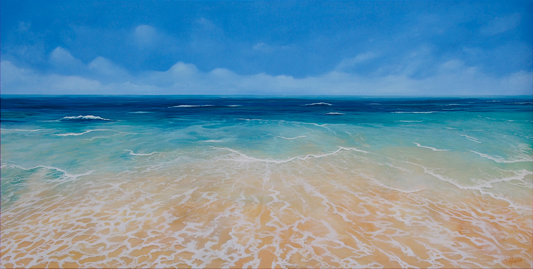 Original oil painting by Hastings artist Jon 'Huldrick' Wilhelm.