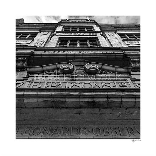 Photograph of the Hastings Observer building by Hastings Photographer Jon "Huldrick' Wilhelm.