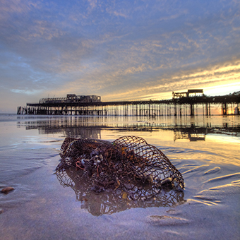 Photograph of the Hastings Observer building by Hastings Photographer Jon "Huldrick' Wilhelm.