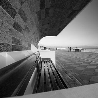 Promenade Shelter. St.Leonards-on-Sea. Photograph by Hastings Photographer Jon "Huldrick' Wilhelm.