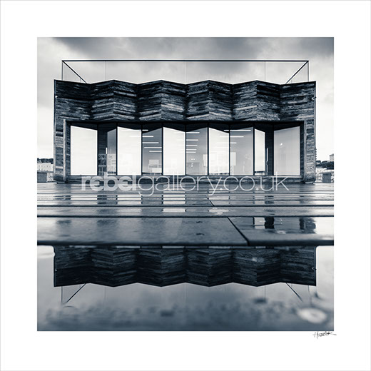 Hastings Pier Visitor Centre. Photograph by Hastings Photographer Jon "Huldrick' Wilhelm.