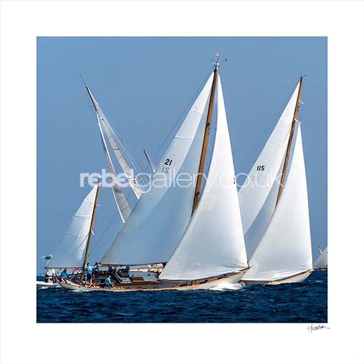 Photo of Les Voiles de St Tropez by John Huldrick Wilhelm.